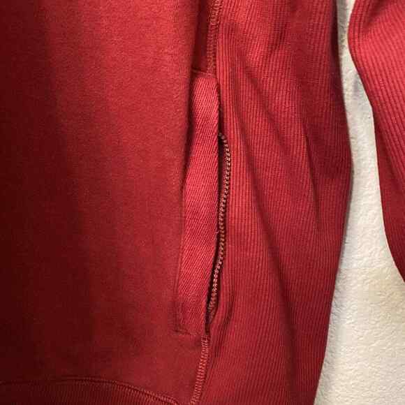 Duluth Trading Sweater Adult Womens 2XL Red Thick Heavy Pockets - Picture 3 of 6